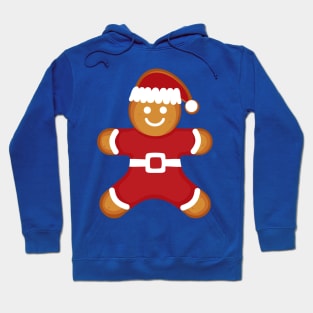 Gingerbread Christmas Man Cookie Hoodie